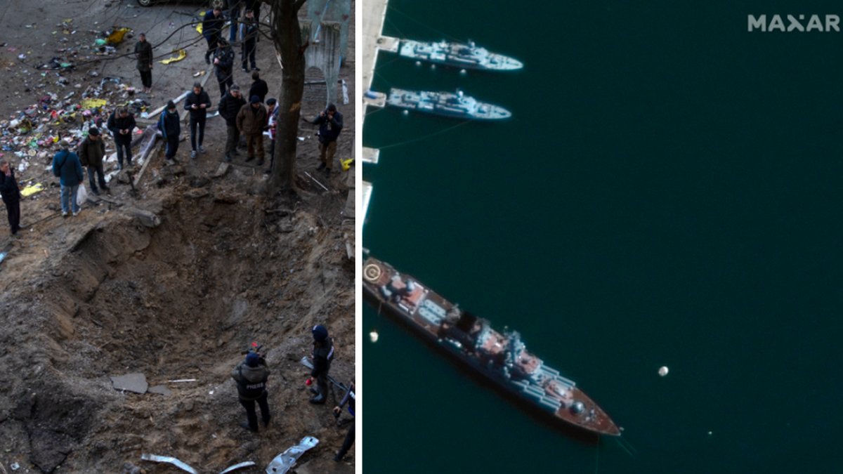 Putin rasande – bombar Kiev i hämnd efter flaggskeppsattacken 