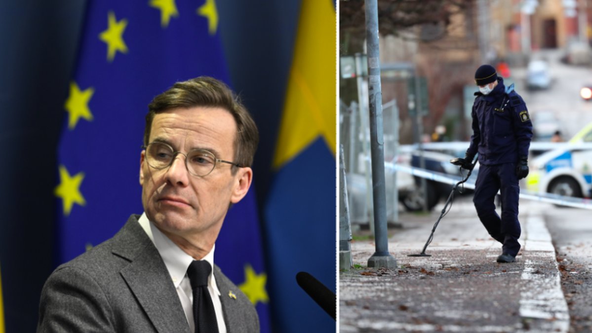 Ulf Kristersson fördömer våldsdåden.