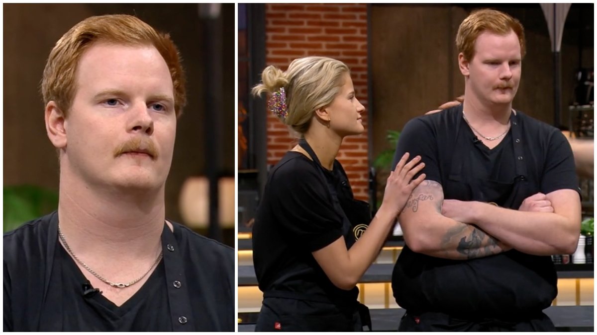 Lucas Eriksson tvingades lämna Sveriges mästerkock 2024 på onsdagen. 