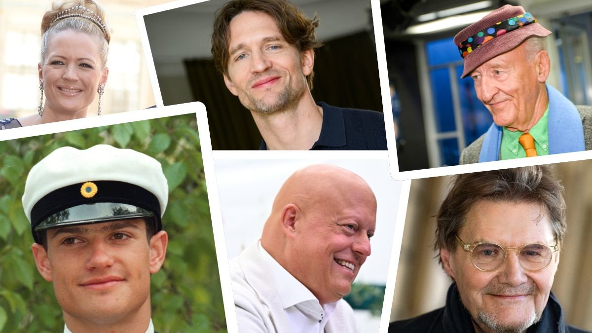 Anna av Bayern, August Wittgenstein, Ian Wachtmeister, prins Carl Philip, Christian von Koenigsegg och Johan Rabaeus