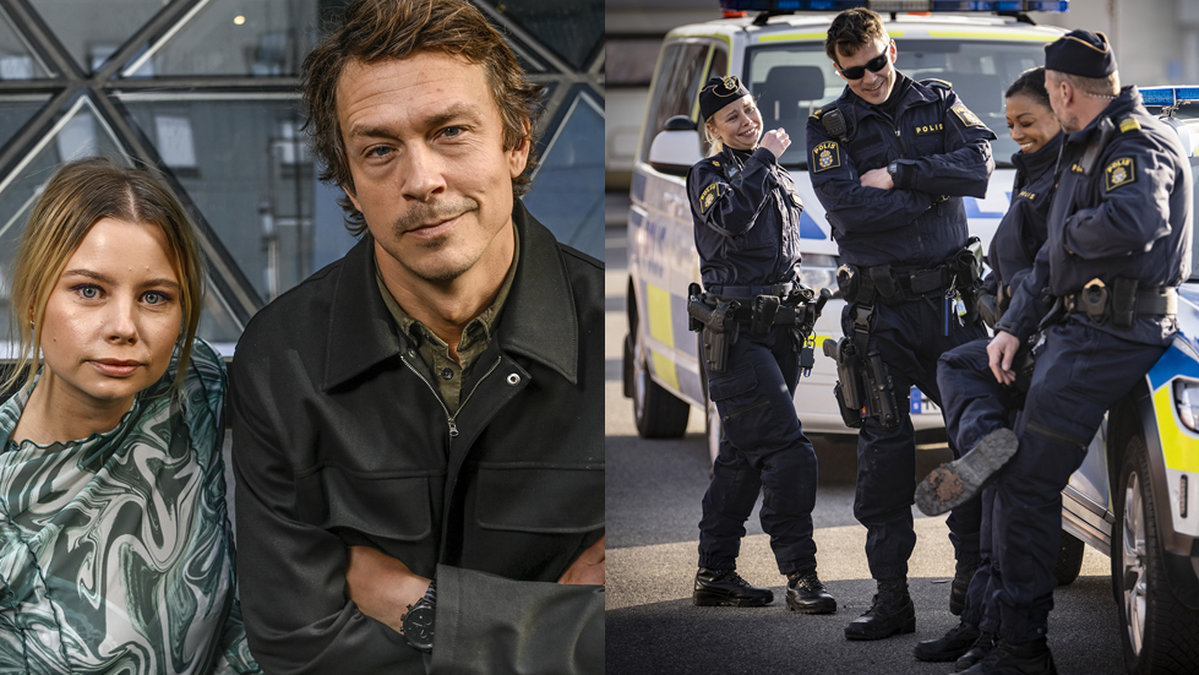 Tunna blå linjen