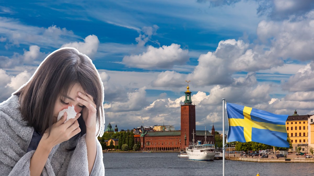 Sverige, Stockholm och sjuk kvinna