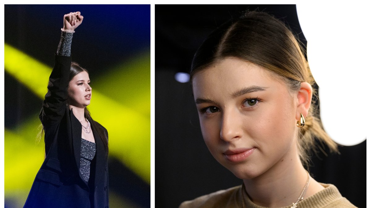 Maria Sur tävlar i Melodifestivalen 2023.