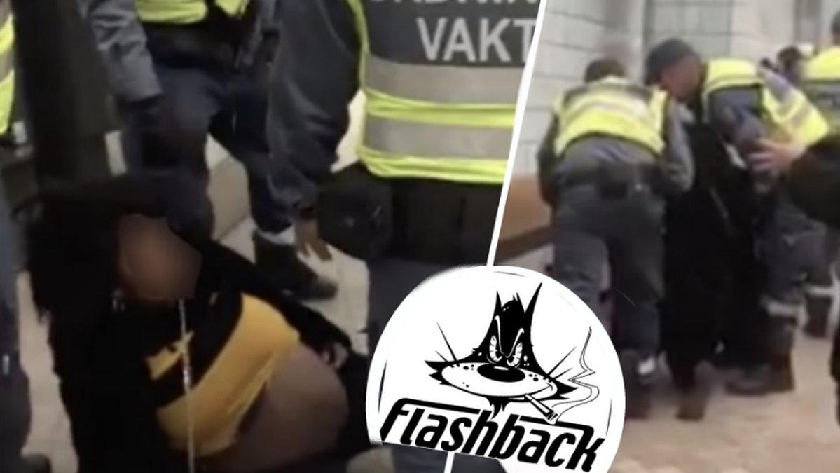 Ordningsvaktens rasism på Flashback
