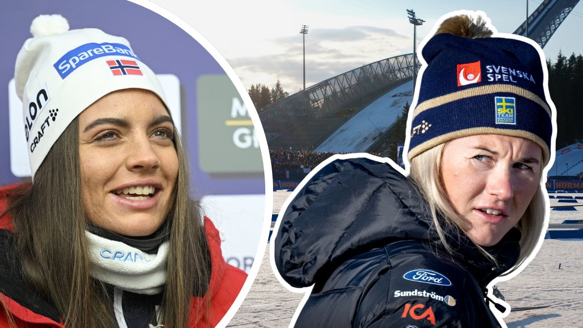Kristine Stavås Skistad och Maja Dahlqvist.