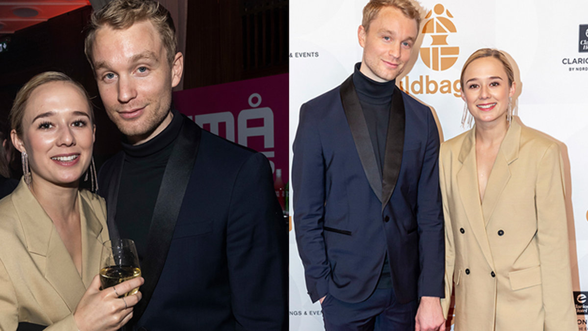 Alba August och Björn Gustafsson är ett par.