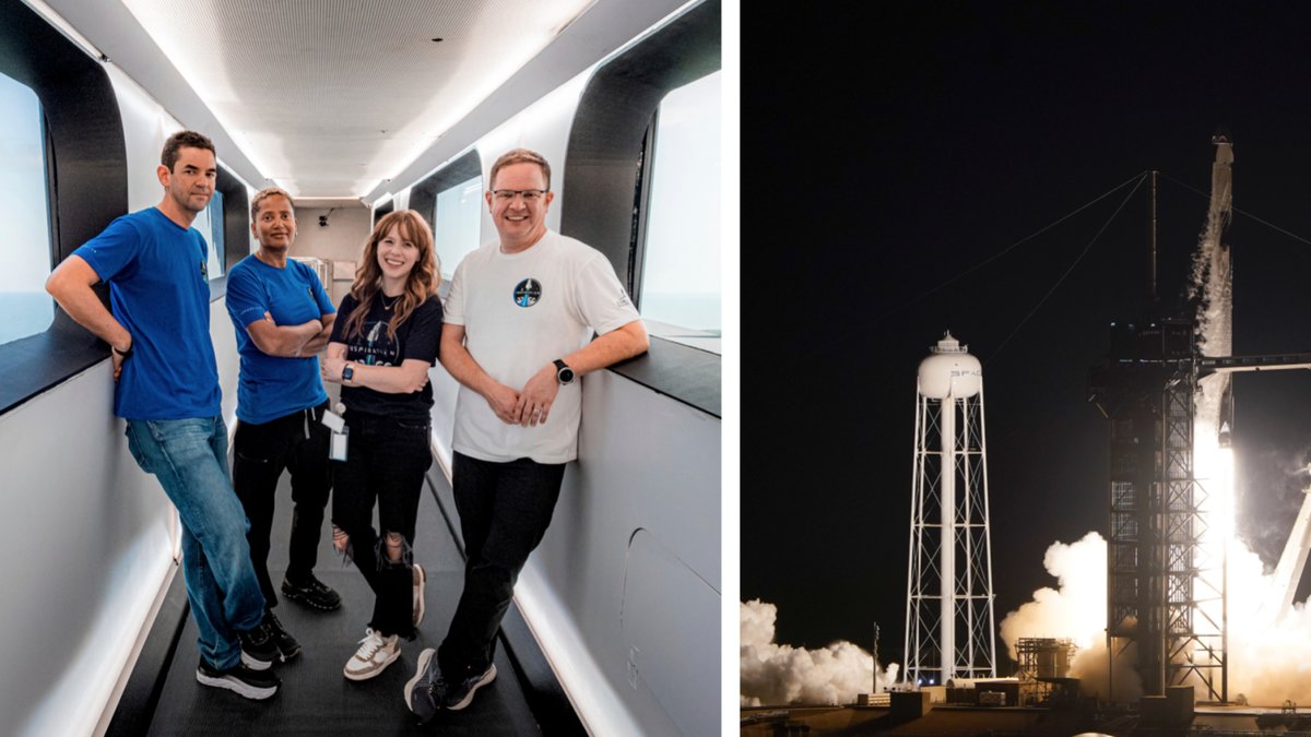 Nu har de första rymdturisterna lämnat jorden.