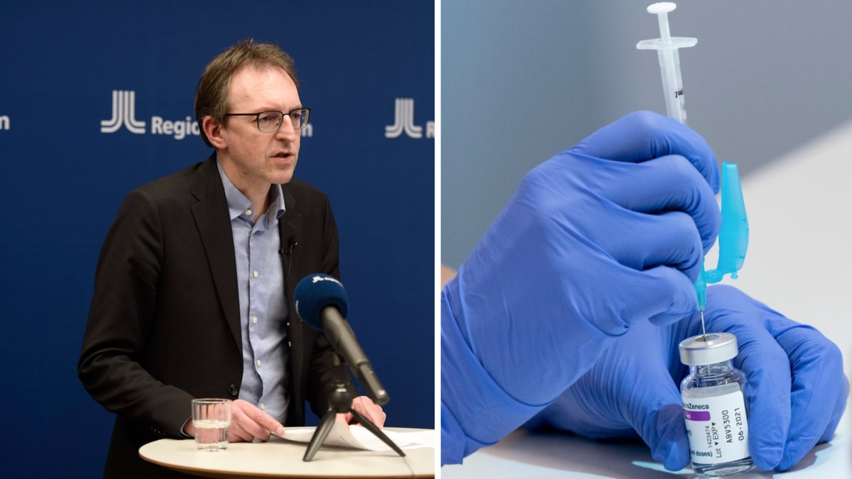 Magnus Thyberg och vaccin.