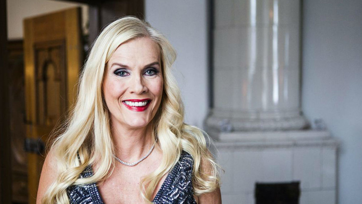 Hollywoodfrun Gunilla Persson åtalas för misstänkt stöld