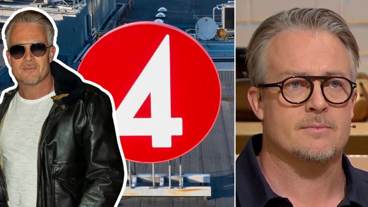 TV4 och journalisten Mattias Tjernström.