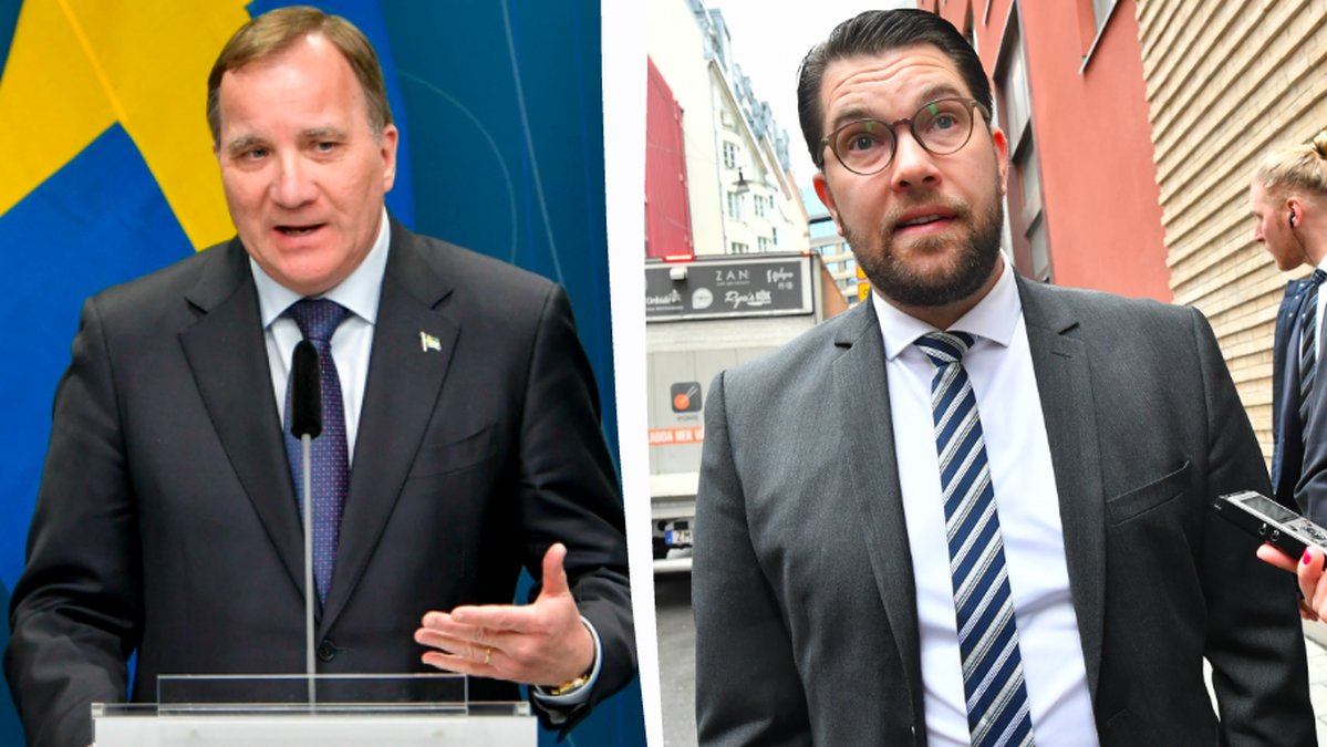 Stefan Löfven och Jimmie Åkesson