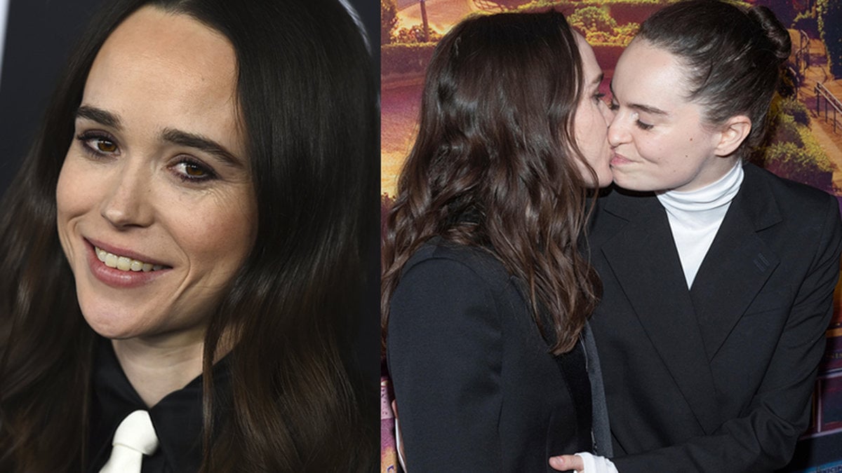 Elliot Page och Emma Portner