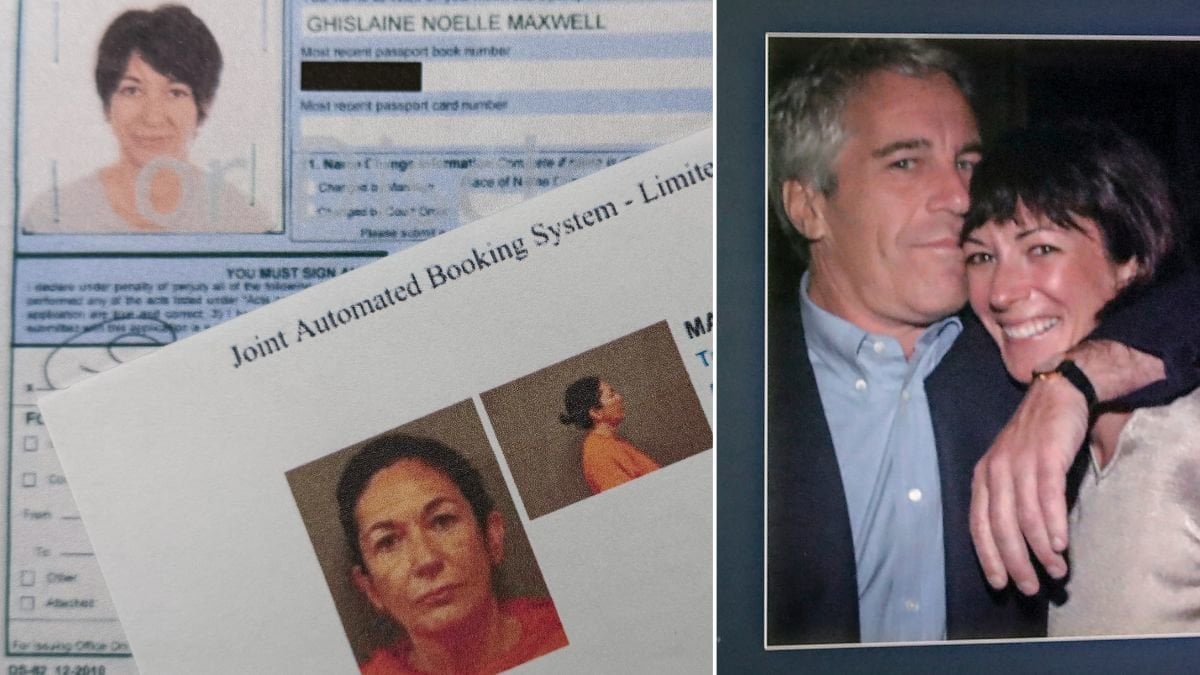 Ghislaine Maxwell & Jeffrey Epstein.