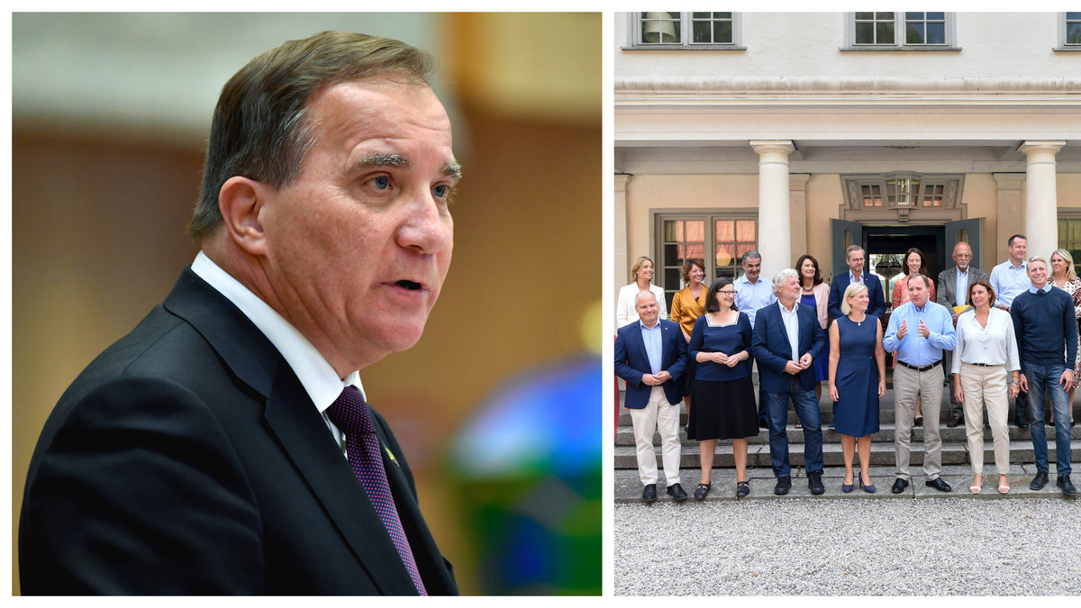 Stefan Löfven rasar i förtroende hos väljarna.