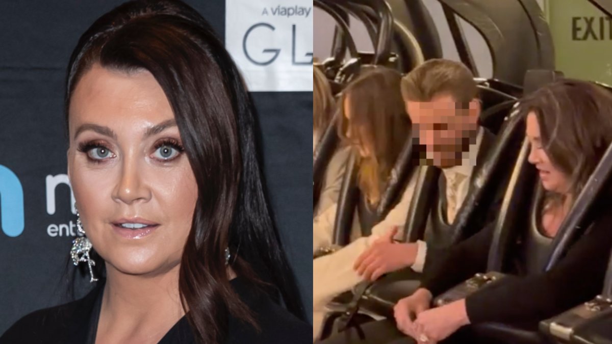 Camilla Läckberg och mystiska mannen