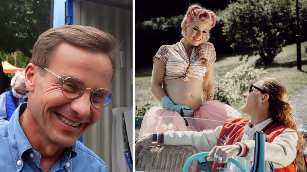 Nu svarar Ulf Kristersson på frågan om att bli gudfar till Melinda Jacobs och E-types barn.