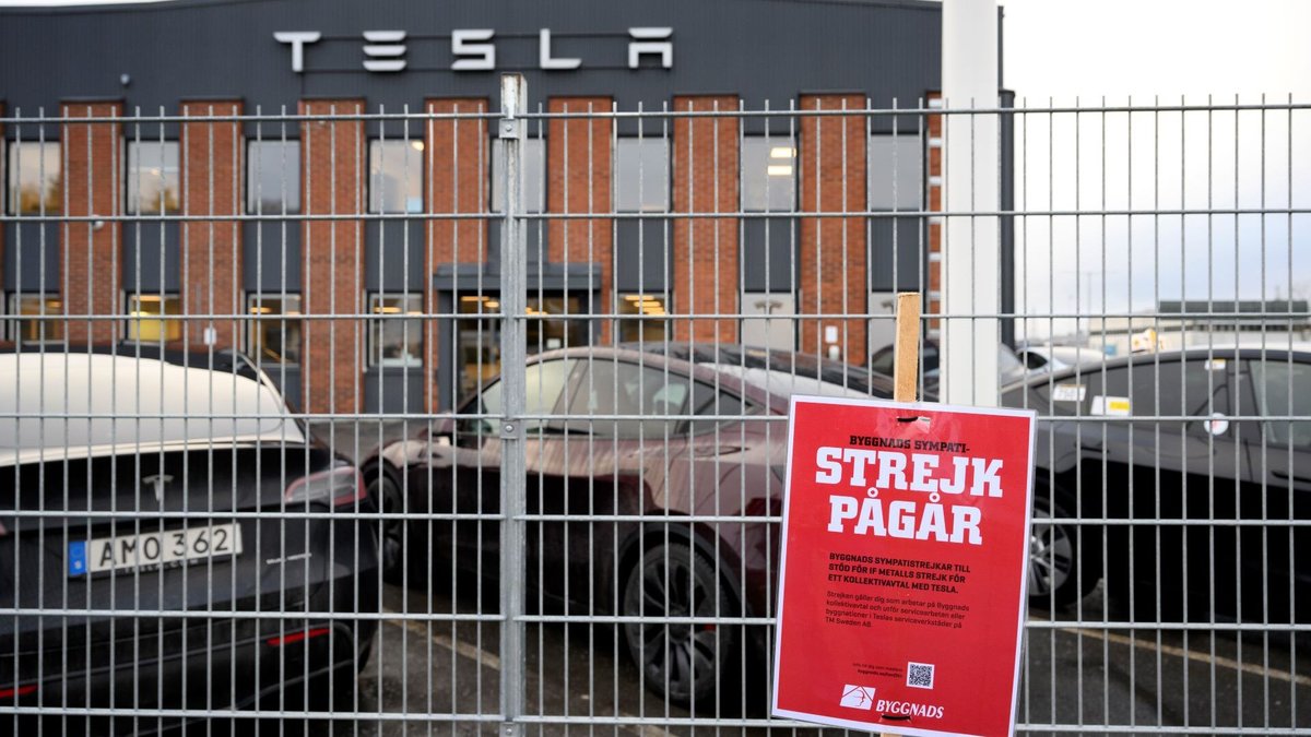 Strejk hos Tesla