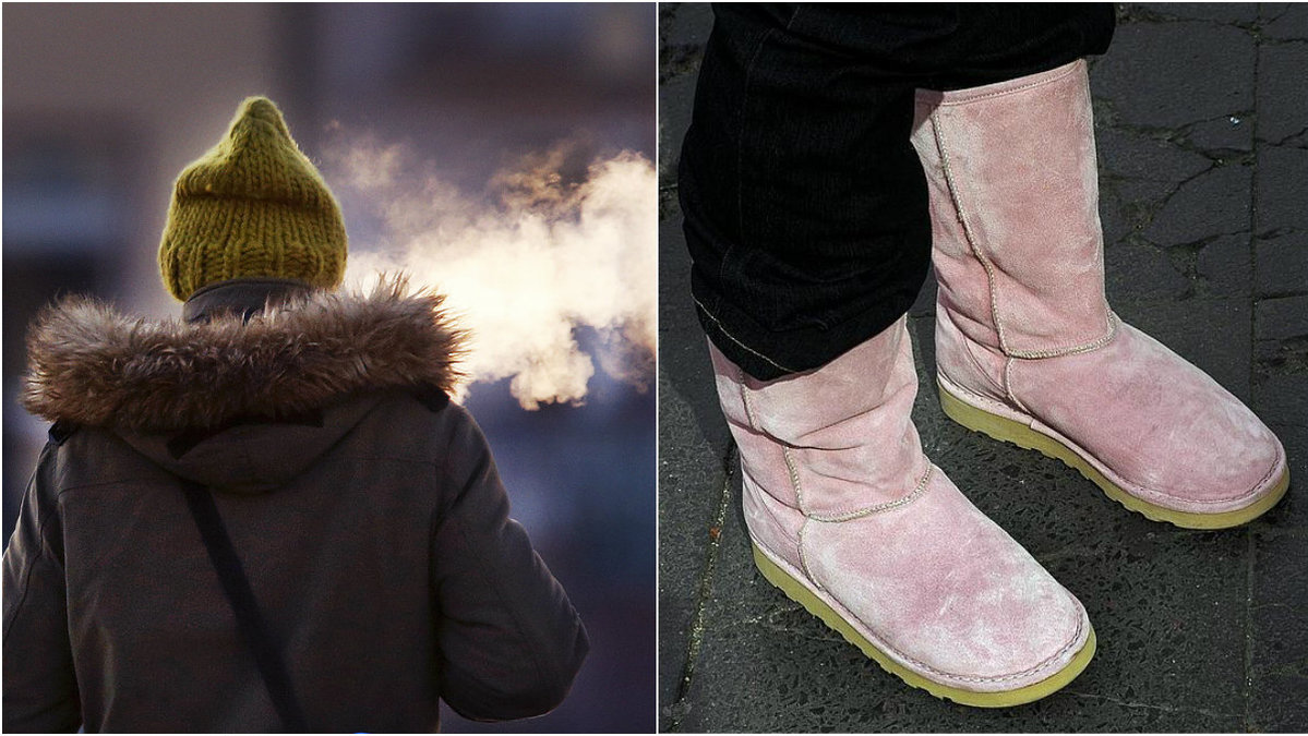 Knäkirurgen Ian McDermott från London varnade tidigare i veckan för Uggs. 