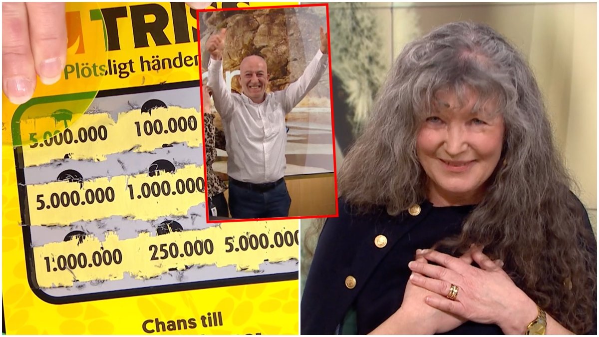 En dubbelskräll har inträffat i TV4. Detta efter att två vinnare skrapat fram fem miljoner kronor på Triss i Nyhetsmorgon – två dagar i rad.