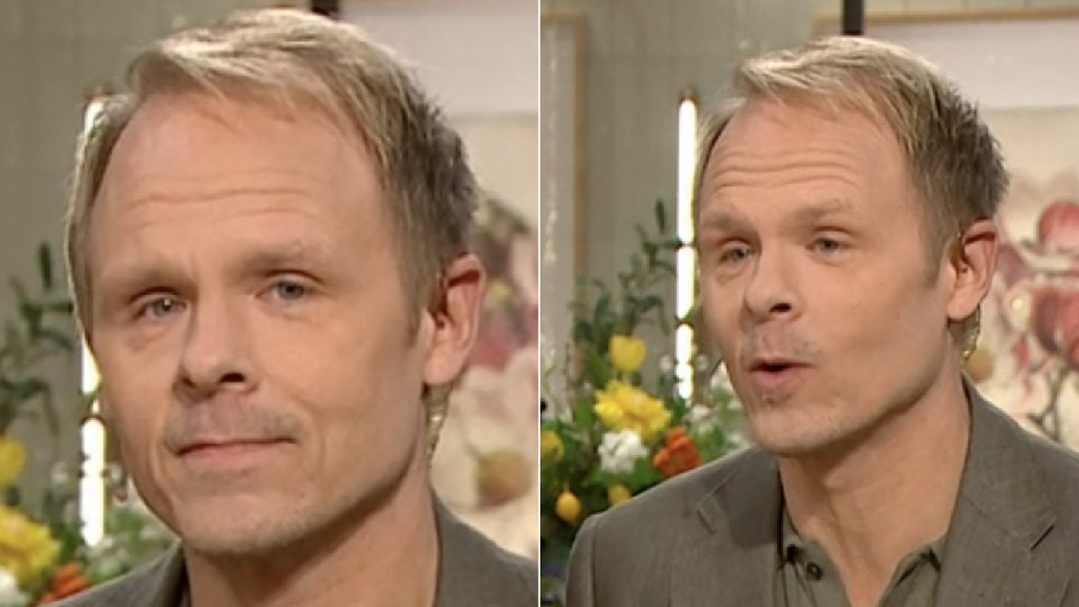 Johan Macéus rörde ihop dagarna i Nyhetsmorgon.