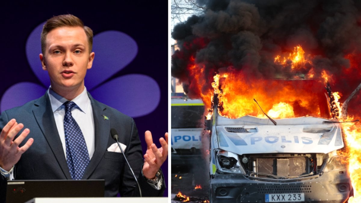 SD begär debatt om upplopp