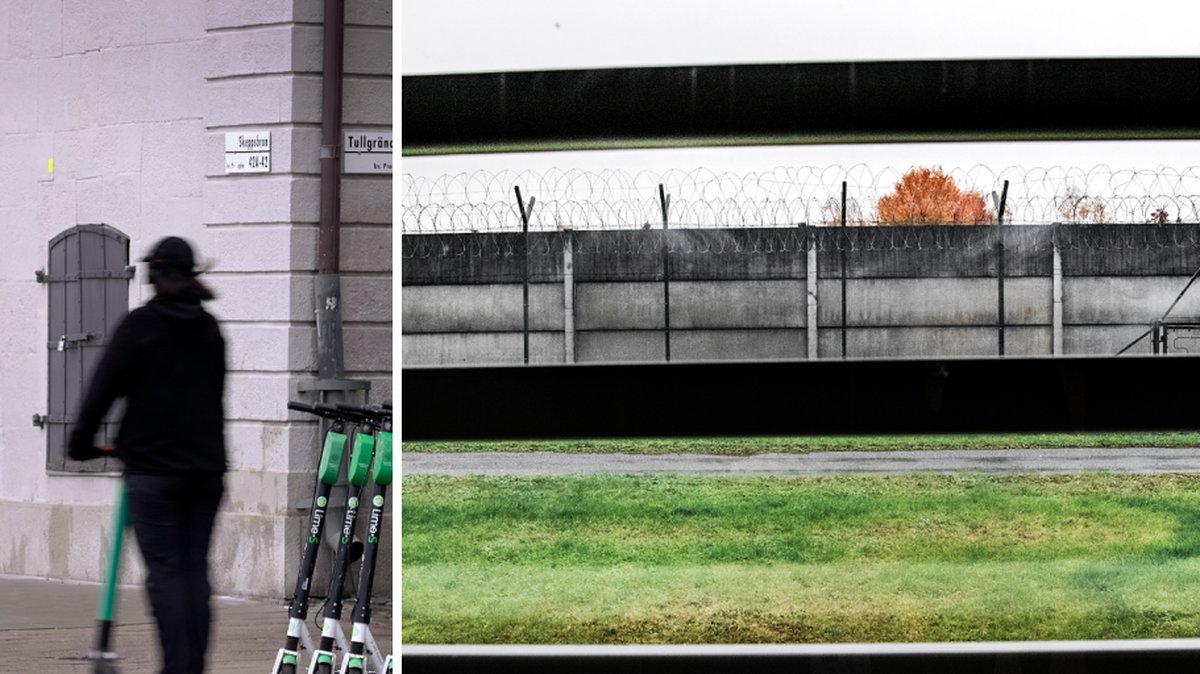 En man döms till fängelse för att ha kört på en kvinna med sin elsparkcykel.