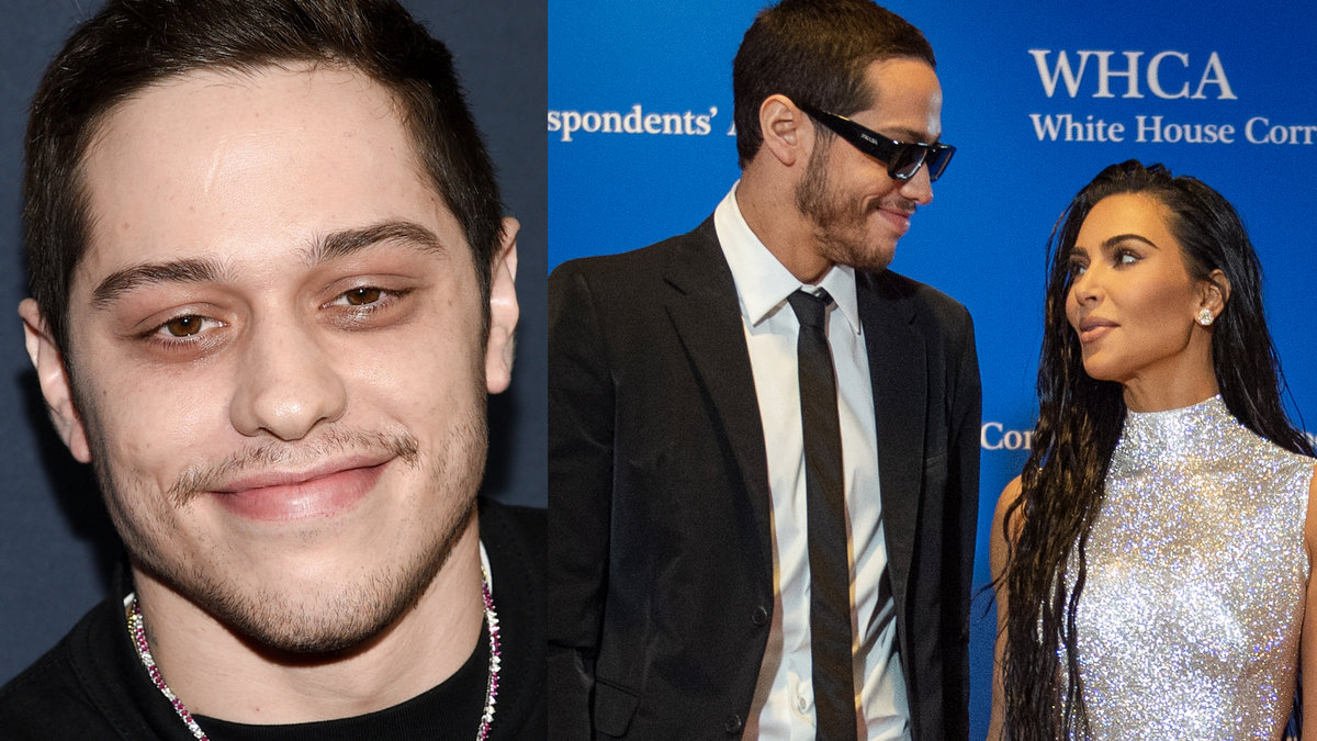 Pete Davidson och Kim Kardashian