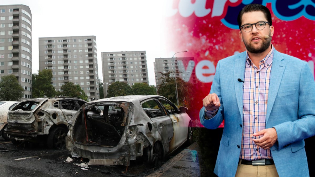 Sverigedemokraternas Jimmie Åkesson. 
