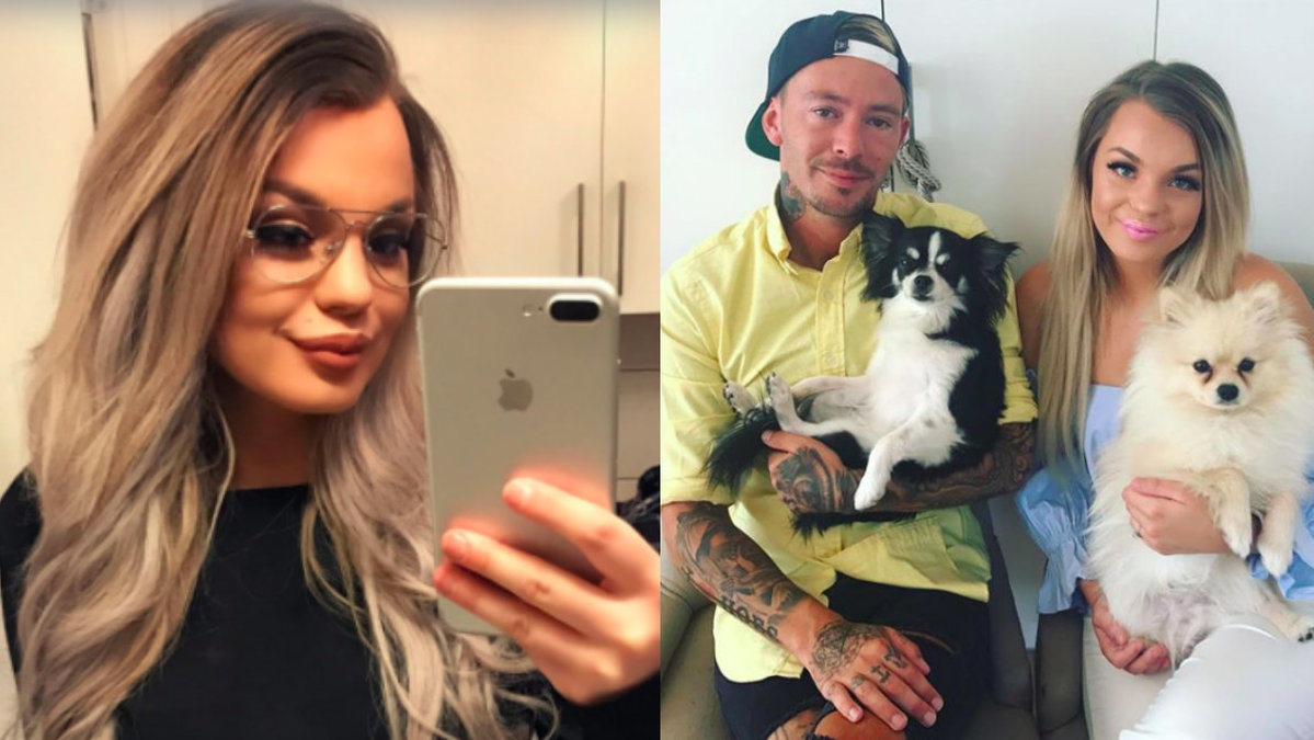 Jonna Lundell visar upp nya looken.