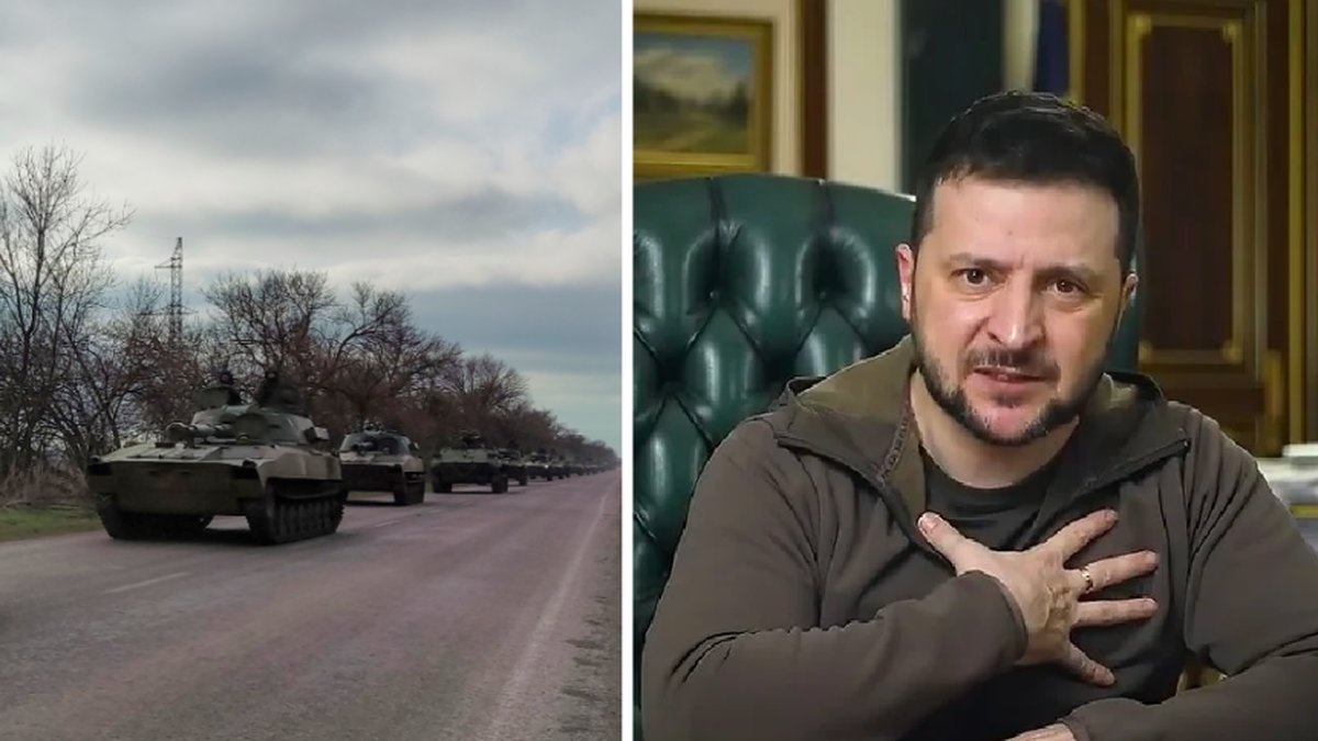 Zelenskyj: Situationen i Mariupol är omänsklig