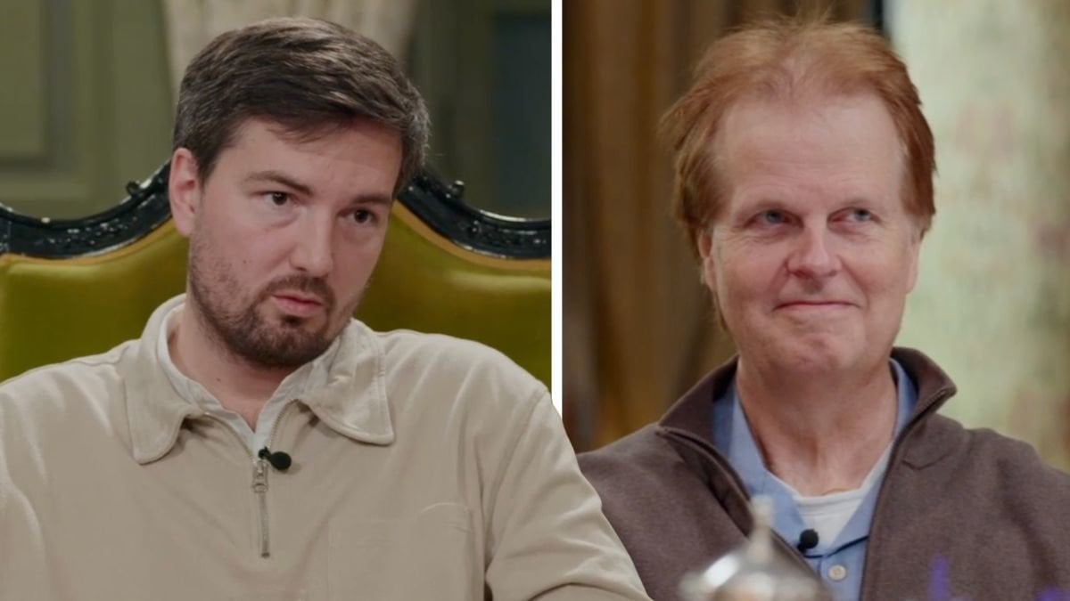 Torbjörn Averås Skorup och Patrik Norqvist i Förrädarna 2026