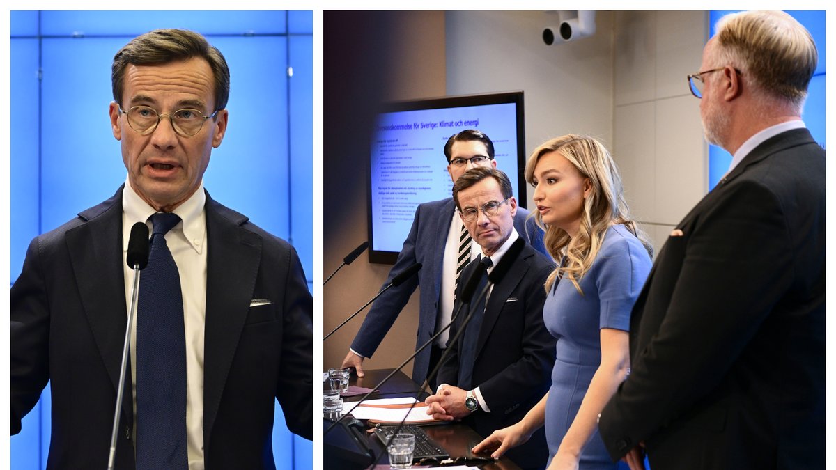 M, KD och L ska ingå i den nya regeringen. 