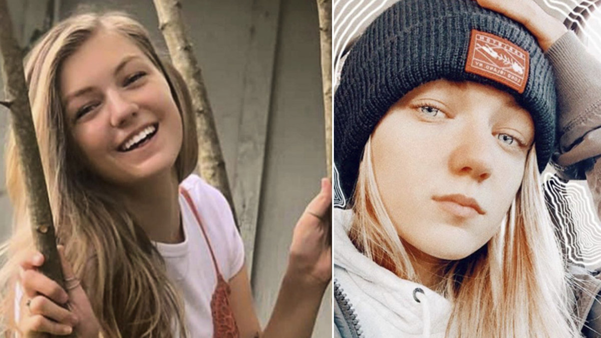 Gabby Petito, 22, ströps till döds.