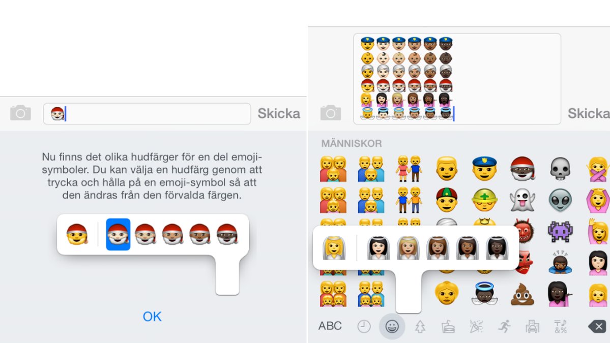 Emoji, smartphone 