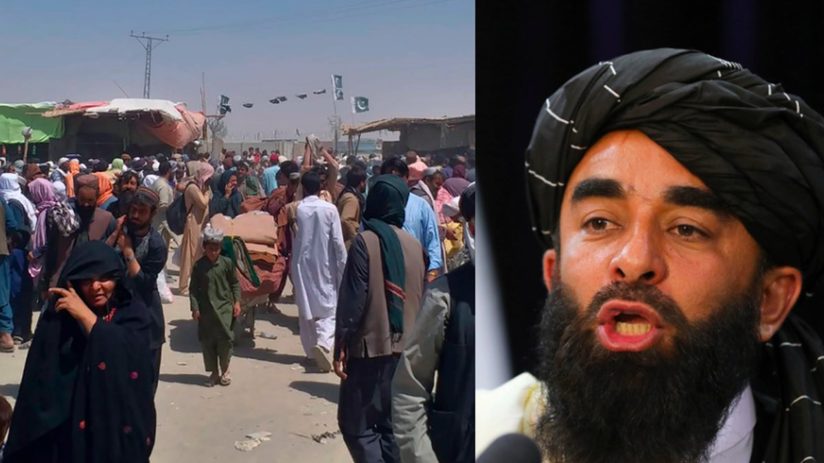 Talibanerna stoppar alla afghaner från att lämna landet