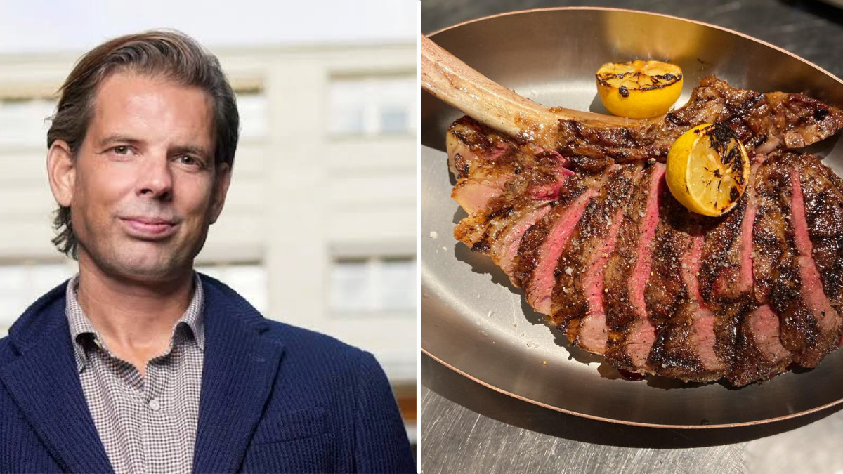 Alex Schulman guidar till perfekta köttbiten.