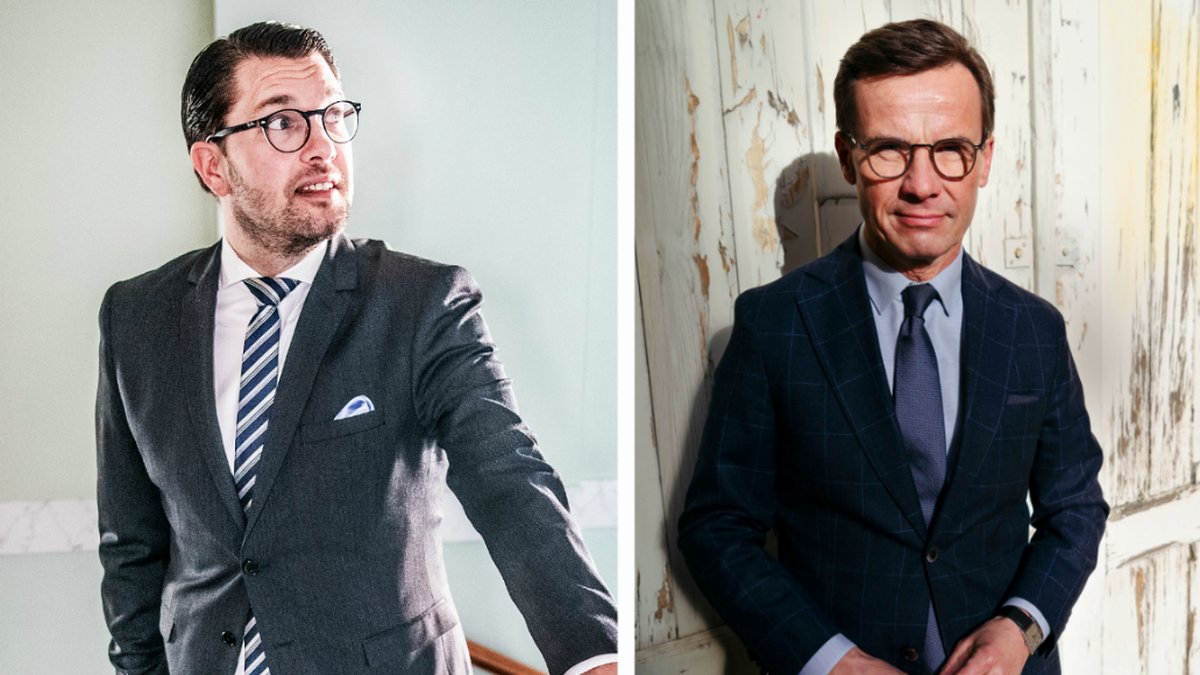 Jimmie Åkesson och Ulf Kristersson