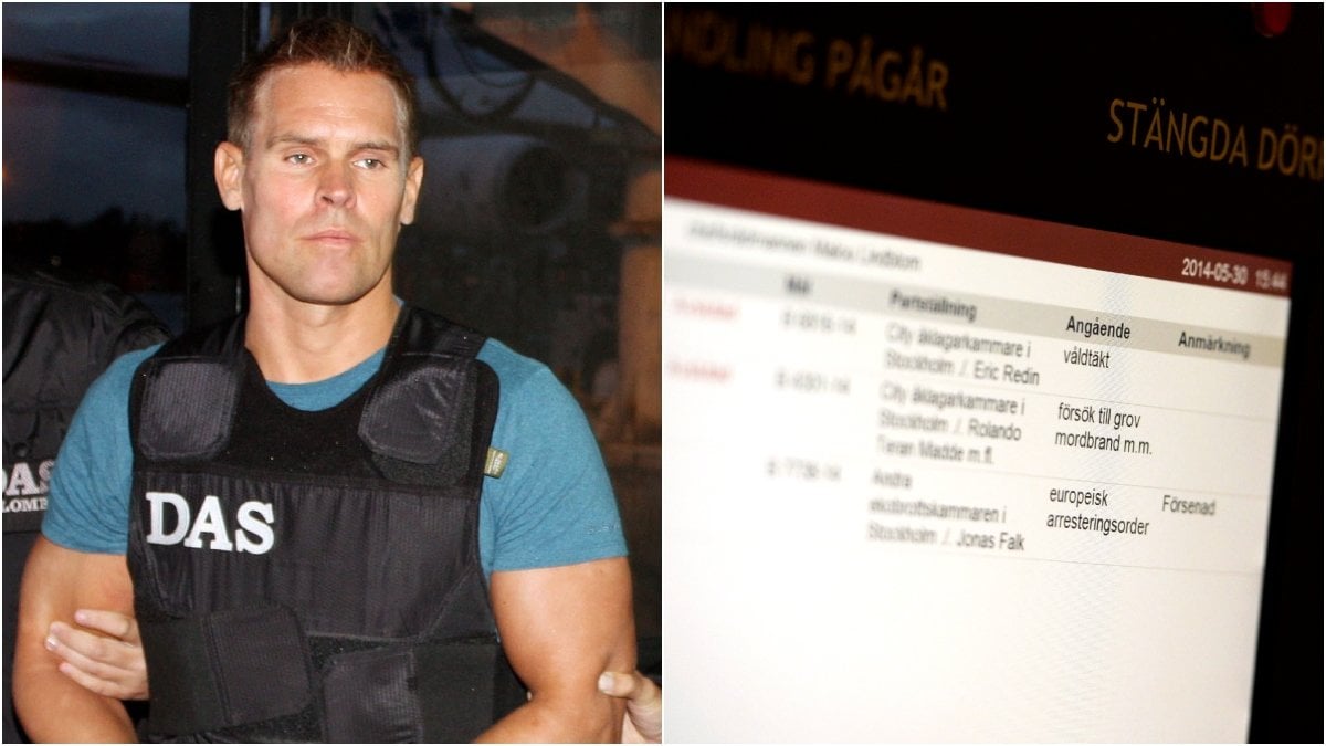 Jonas Falk var huvudmålet i polisens Operation Playa.
