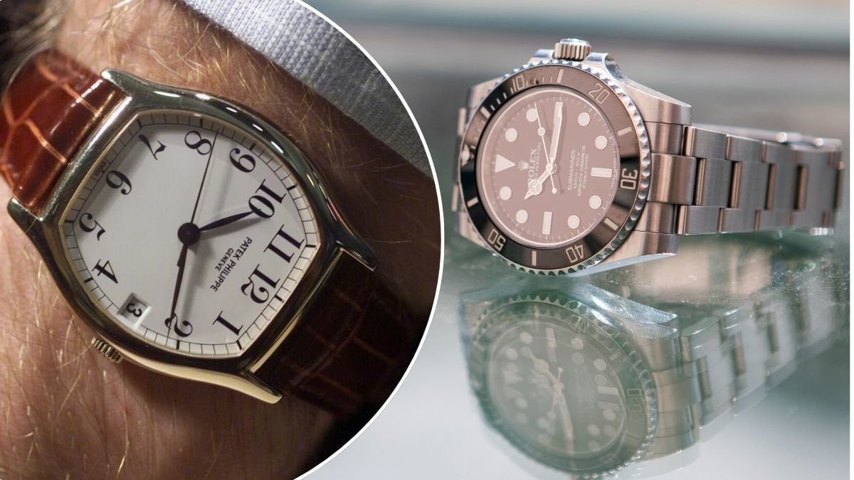 Bilder på armbandsur.