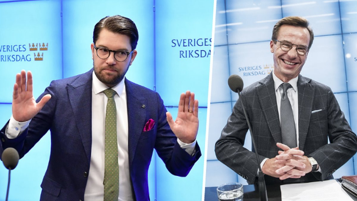 Jimmie Åkesson och Ulf Kristersson