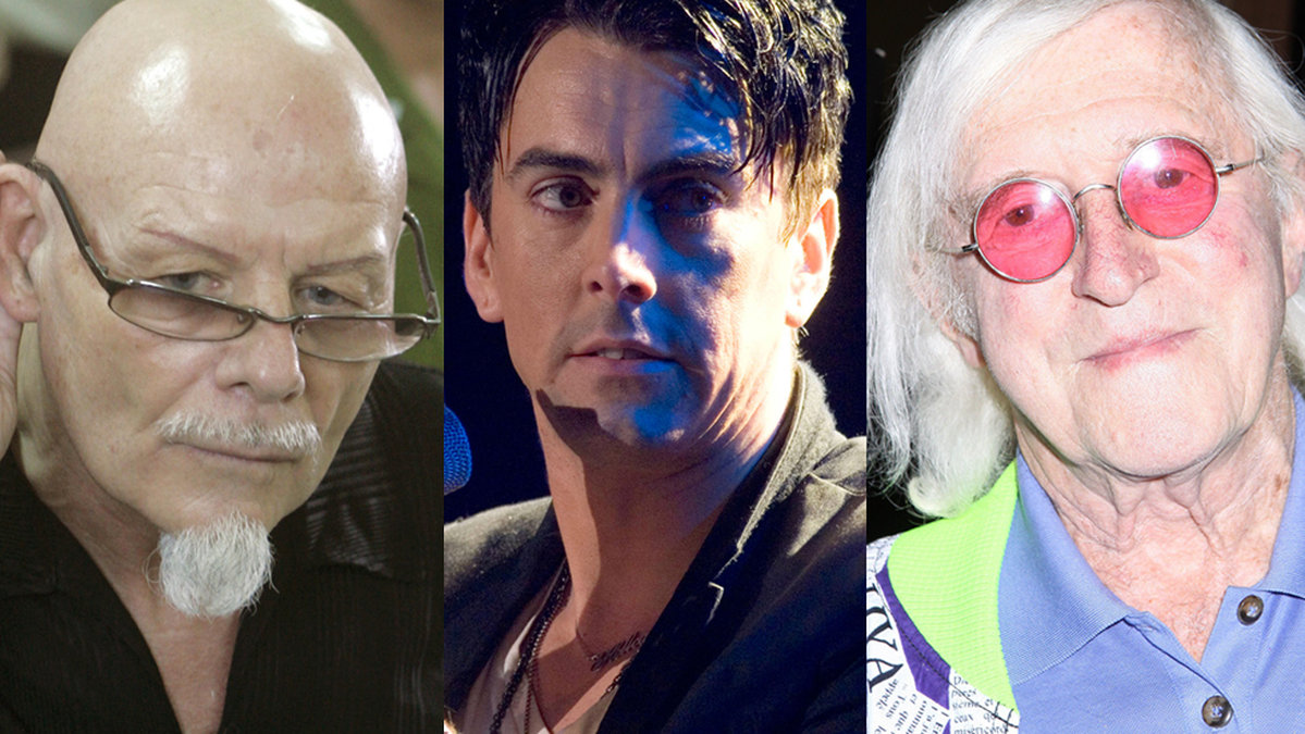 Gary Glitter, Ian Watkins och Jimmy Savile