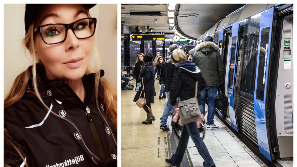 Biljettkontrollanten Ivana Evertsson berättar om vad som är det sämsta man kan göra om man blir påkommen med att planka.