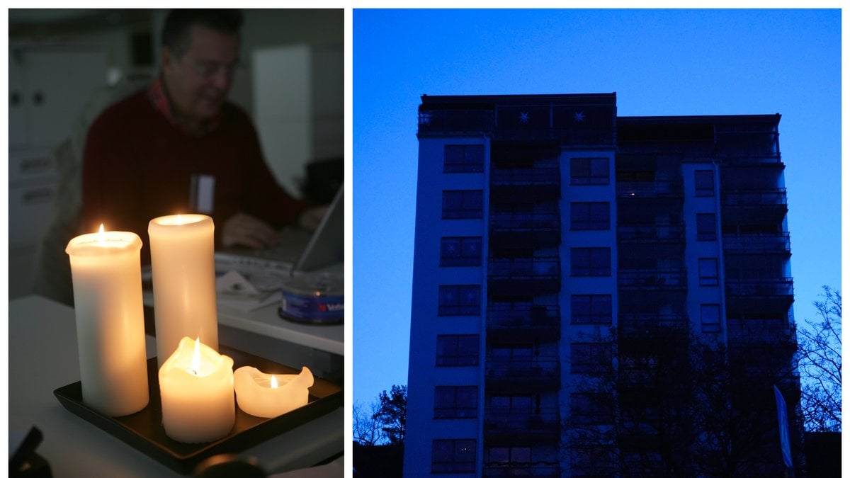 Vad bör man ha hemma vid ett strömavbrott?