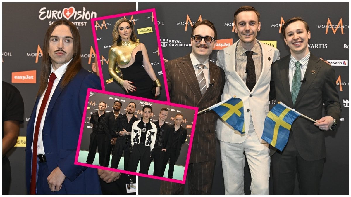 Tommy Cash, Melody, Kyle Alessandro och KAJ.
