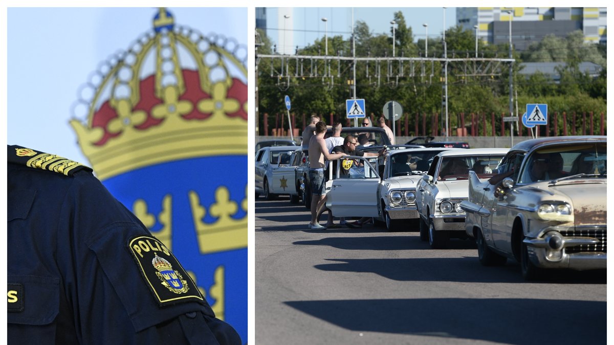 Polisen i Västerås vill inte se någon stor spontancruising i staden.