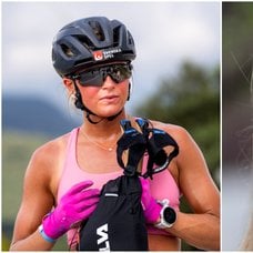 Frida Karlsson på ett träningsläger.
