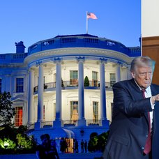 Bild-På-Vita-Huset-Och-Donad-Trump-Och-Putin