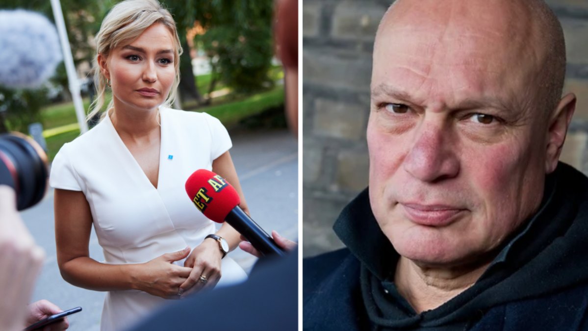 Nu riktar Ebba Busch en känga till Robert Aschberg efter gårdagens partiledardebatt.