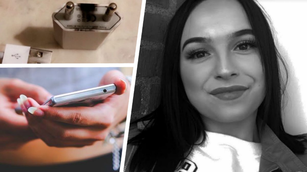 Laddaren från Wish började brinna
