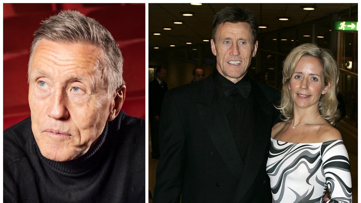 Börje Salming var tidigare gift med Katarina Pettersson.